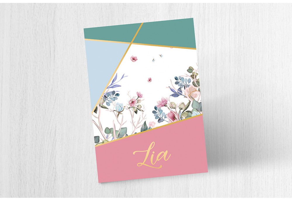 Strak met bloemen Strak met bloemen